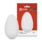 Ночник светодиодный NLE 06-LW белый с выключателем 230В IN HOME купить оптом недорого