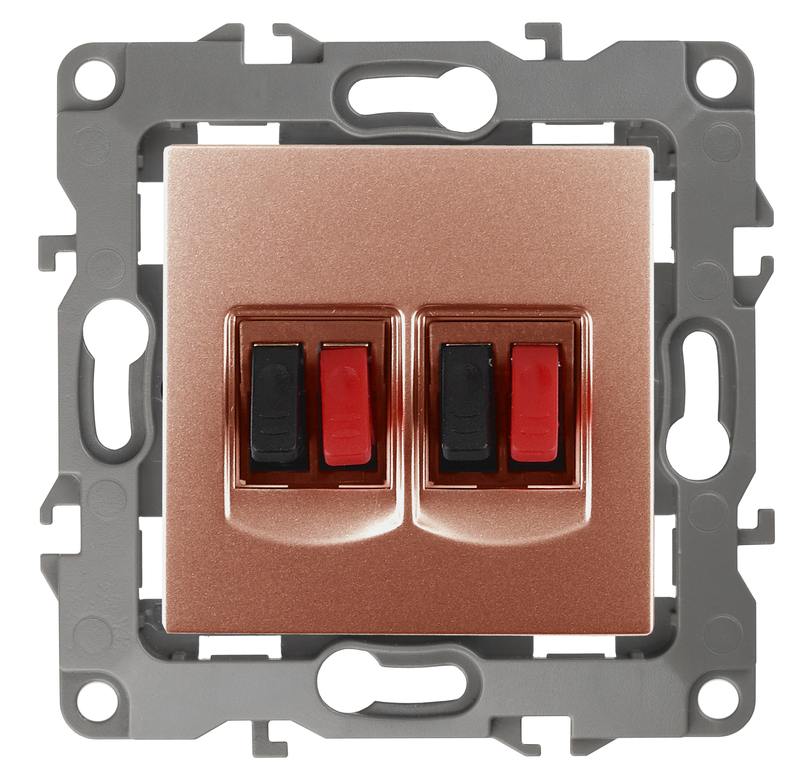 12-3112-14 ЭРА Розетка аудио двойная 12-3112-14 ЭРА Розетка аудио двойная