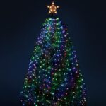 Светодиодная новогодняя гирлянда ЭРА ERASG -03 нить со звездой на елку RGB 1