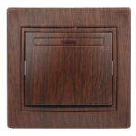 Выключатель Intro Plano 1-102-10 одноклавишный с подсветкой