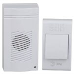 Звонок дверной ЭРА C51 беспроводной белый 32 мелодии купить оптом недорого