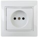 Розетка Intro Plano 1-201-01 без заземления 2P