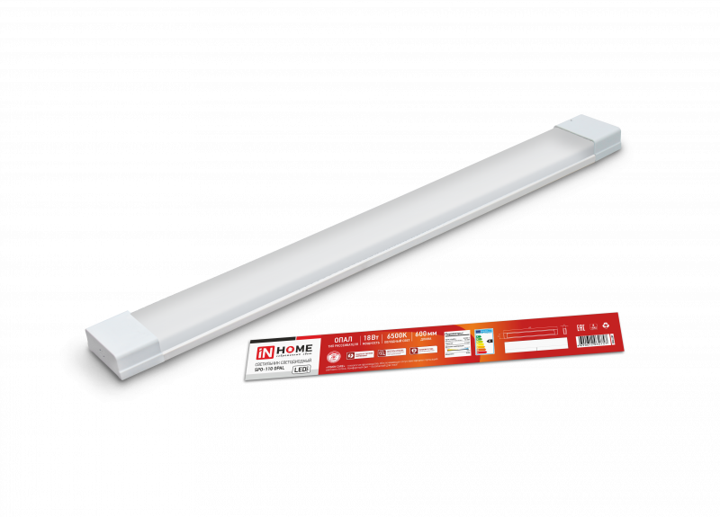 Светильник светодиодный SPO-110 OPAL 18Вт 6500К 1530Лм 600мм IP40 IN HOME оптом купить хорошая цена Светильник светодиодный SPO-110 OPAL 18Вт 6500К 1530Лм 600мм IP40 IN HOME купить оптом недорого