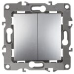 12-1004-03 ЭРА Выключатель двойной