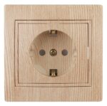 1-206-11 Intro Розетка 2P+E Schuko со шторками
