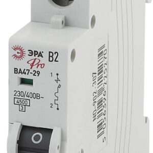 Автоматический выключатель ЭРА PRO NO-902-307 ВА47-29 1Р 2А кривая В 4