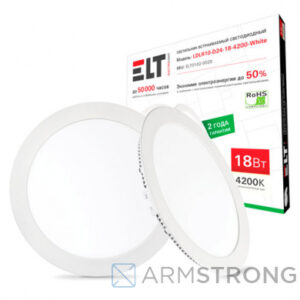 Светильник светодиодный LDLR01-D24-18-4200-White