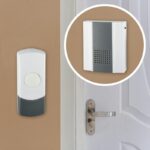 Звонок дверной ЭРА D65 проводной белый с серым 25 мелодий купить оптом недорого