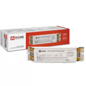 ЭПРА для люминесцентных ламп ETL-136-А2 1х36Вт Т8/G13 IN HOME купить оптом недорого