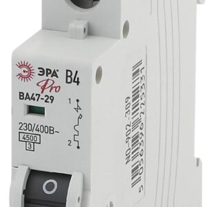 Автоматический выключатель ЭРА PRO NO-902-309 ВА47-29 1Р 4А кривая В 4