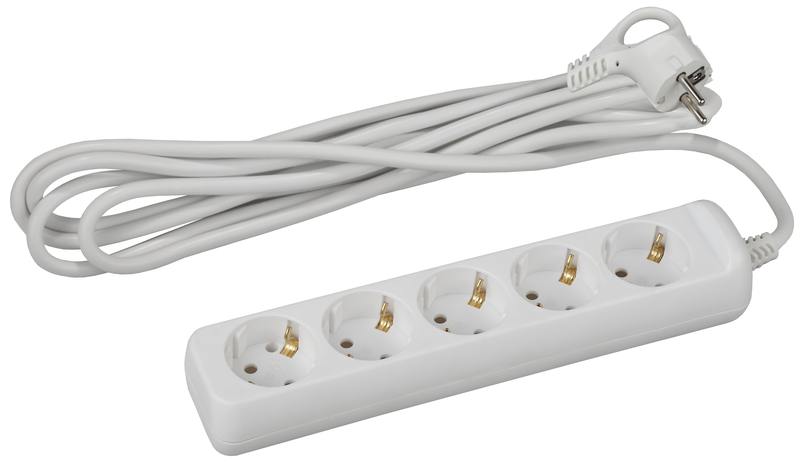 Удлинитель электрический ЭРА U-5e-3m-3x1 с заземлением 5 розеток 3м ПВС 3x1мм2 16А оптом купить хорошая цена Удлинитель электрический ЭРА U-5e-3m-3x1 с заземлением 5 розеток 3м ПВС 3x1мм2 16А купить оптом недорого