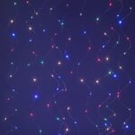 Светодиодная новогодняя гирлянда Intro Holiday INZR-02 занавес 3*3 м мультиколор 240 microled USB купить оптом недорого