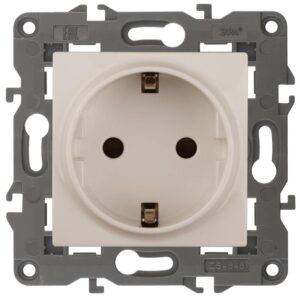 14-2101-02 ЭРА Розетка 2P+E Schuko