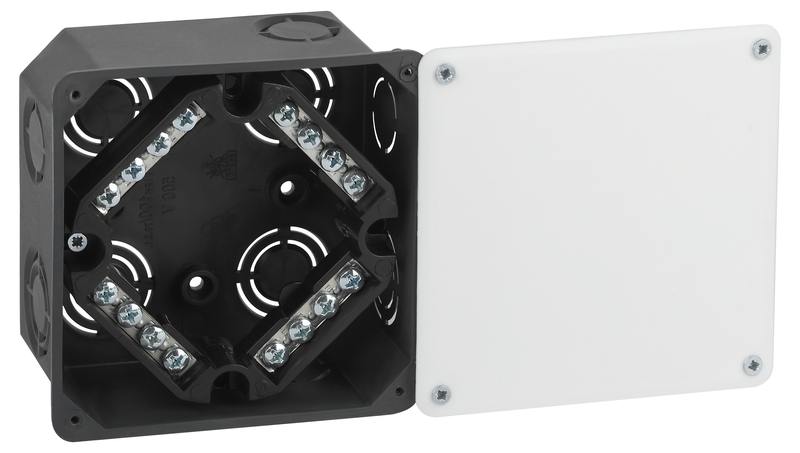 Распаячная коробка ЭРА KRT-k-107-107-50 для твердых стен Распаячная коробка ЭРА KRT-k-107-107-50 для твердых стен