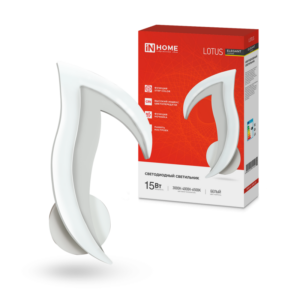 Светильник светодиодный ELEGANT LOTUS 15Вт 230В 3000-6500K 1200Лм STEP COLOR белый IN HOME купить оптом недорого