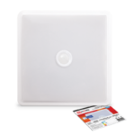 Светильник светодиодный СПБ-2Д-КВАДРАТ 24Вт 230В 4000К 1700Лм 270мм с датчиком белый IN HOME купить оптом недорого