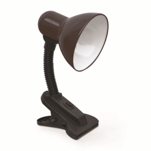 Светильник настольный под лампу на прищепке СНП 21Ч 40Вт E27 230В ЧЕРНЫЙ (с подвесом) IN HOME купить оптом недорого