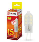 Лампа светодиодная LED-JC-VC 1.5Вт 12В G4 3000К 95Лм IN HOME купить оптом недорого