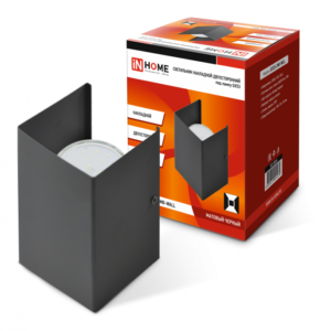 Светильник накладной двусторонний GX53S-WALL 2MB под лампу GX53 230B матовый черный IN HOME купить оптом недорого