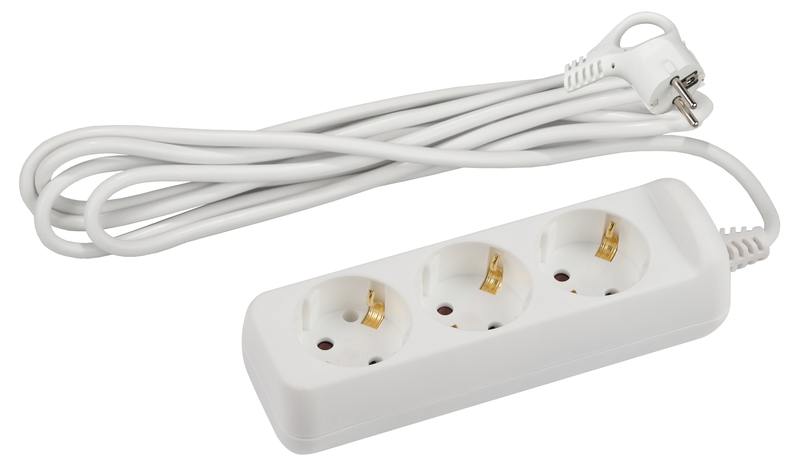 Удлинитель электрический ЭРА U-3e-5m-3x1 Удлинитель электрический ЭРА U-3e-5m-3x1