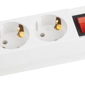 Колодка ЭРА KX-3es 3 розетки с заземлением с выключателем купить оптом недорого