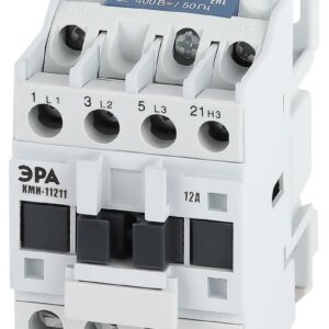 Контактор ЭРА PRO KKM11-012-400-01-E КМИ-11211 12А 400В/АС3 1НЗ купить оптом недорого