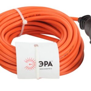 Удлинитель силовой ЭРА UPx-1-2x0.75-10m в бухте без заземления 1 розетка 10м ПВС 2х0.75мм2 купить оптом недорого