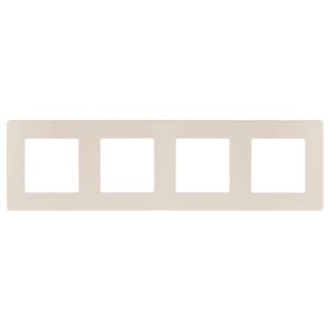 Рамка для розеток и выключателей ЭРА Серия 12 12-5104-02 на 4 поста