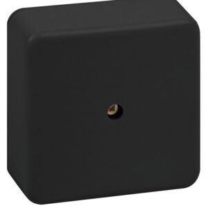 Распаячная коробка ЭРА BS-B-100-100-30 100х100х30мм без клеммы черная IP40 купить оптом недорого