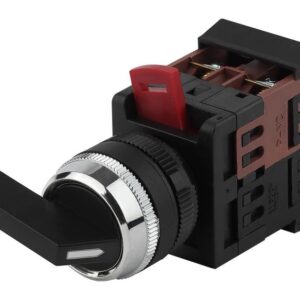 Переключатель ЭРА BSW10-ALC-2-K02E АLС-22 черная длинная рукоятка на 2 фиксированных положения I-0 1з+1р купить оптом недорого