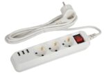 Удлинитель электрический ЭРА U-3es-1