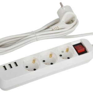 Удлинитель электрический ЭРА U-3es-1