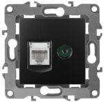 12-3110-05 ЭРА Розетка комбинированная RJ45+TV