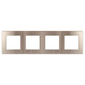 Рамка для розеток и выключателей ЭРА Серия 12 12-5104-04 на 4 поста