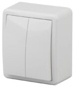 11-1204-01 ЭРА Выключатель двойной