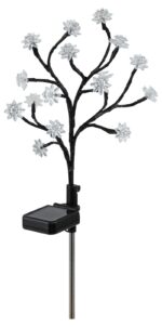 Светильник уличный ЭРА ERASF22-60 на солнечной батарее садовый Сакура 32 см купить оптом недорого