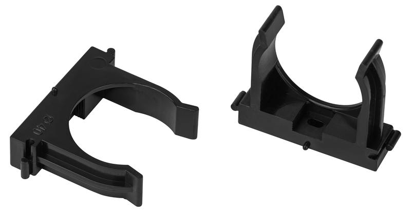 Крепеж клипса для труб ЭРА CLIP-40-B-MP прямой монтаж d 40мм черный 25шт оптом купить хорошая цена Крепеж клипса для труб ЭРА CLIP-40-B-MP прямой монтаж d 40мм черный 25шт купить оптом недорого