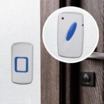 Звонок дверной ЭРА C93 беспроводной от сети белый с синим 6 мелодий купить оптом недорого