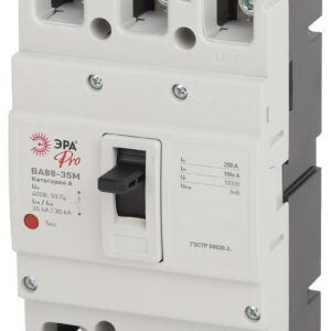 Автоматический выключатель ВА88-35М ЭРА PRO SVA30-3-0200-E 3Р 200А 35кА купить оптом недорого