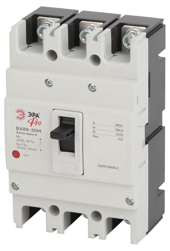 Автоматический выключатель ВА88-35М ЭРА PRO SVA30-3-0200-E 3Р 200А 35кА оптом купить хорошая цена Автоматический выключатель ВА88-35М ЭРА PRO SVA30-3-0200-E 3Р 200А 35кА купить оптом недорого