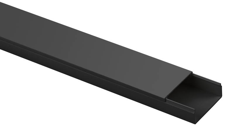 Кабель-канал ЭРА KK-B-40-16 черный 40x16мм 30м оптом купить хорошая цена Кабель-канал ЭРА KK-B-40-16 черный 40x16мм 30м купить оптом недорого