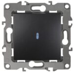 12-1102-05 ЭРА Выключатель с подсветкой