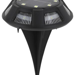 Светильник уличный ЭРА ERAST024-01 на солнечной батарее подсветка Таблетка