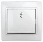 Переключатель Intro Plano 1-103-01 одноклавишный 10А-250В