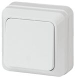 Выключатель Intro Quadro 2Э-101-01 одноклавишный 10А-250В