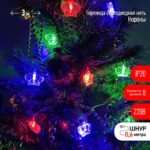 ENIN-3K ЭРА Гирлянда LED Нить Короны 3 м мультиколор