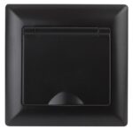 Розетка Intro Solo 4-203-05 с заземлением 2P+E Schuko с крышкой