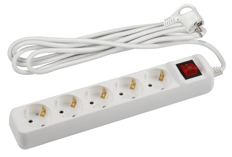 Удлинитель электрический ЭРА U-5es-3m-3x1 Удлинитель электрический ЭРА U-5es-3m-3x1