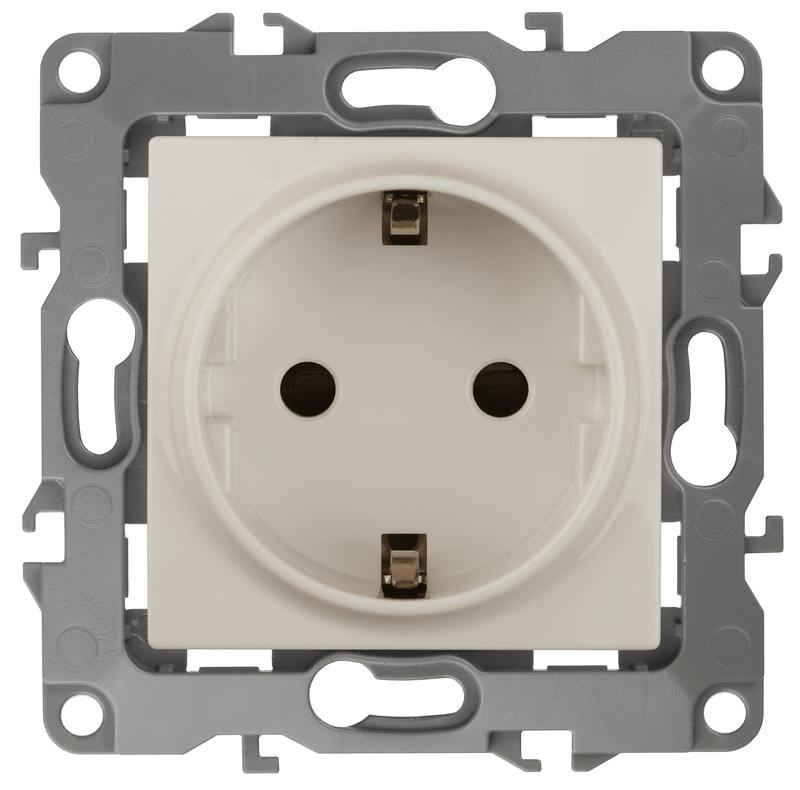 12-2111-02 ЭРА Розетка 2P+E Schuko 12-2111-02 ЭРА Розетка 2P+E Schuko