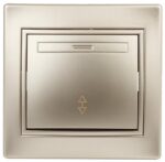 Переключатель Intro Plano 1-103-04 одноклавишный 10А-250В